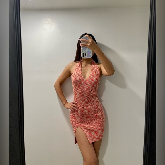 NWT Fashion Nova knitted halter dress - Picture 3 of 7